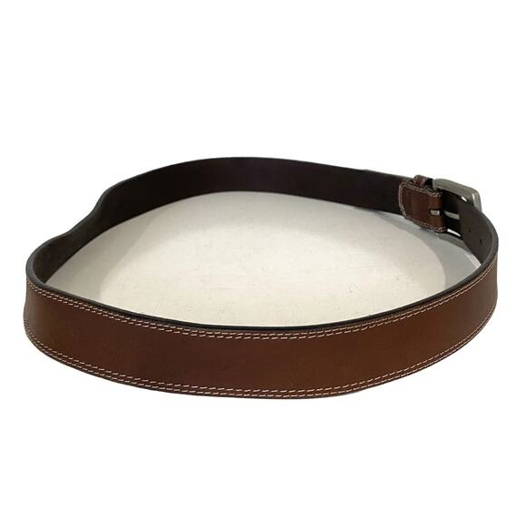 Timberland PRO Men’s Brown Belt Size 40 Genuine Full Grain Leather Distressed - Picture 13 of 16